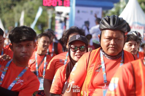 Race photo from Jabar Run 10K 2024
