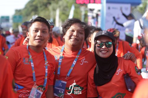 Race photo from Jabar Run 10K 2024