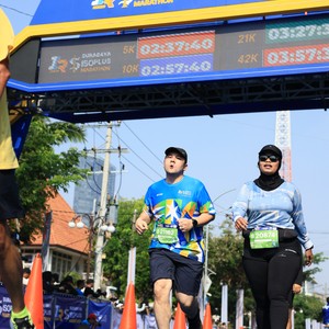 Race photo from SURABAYA ISOPLUS MARATHON 2026