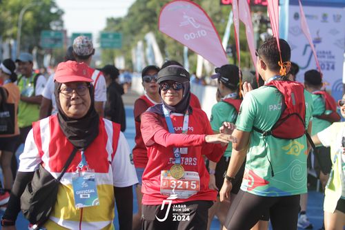 Race photo from Jabar Run 10K 2024