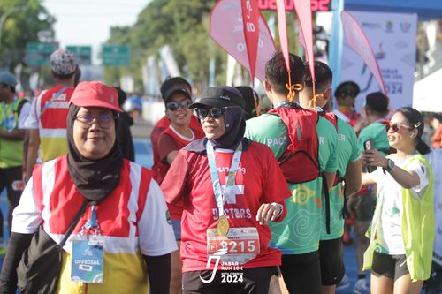 Race photo from Jabar Run 10K 2024