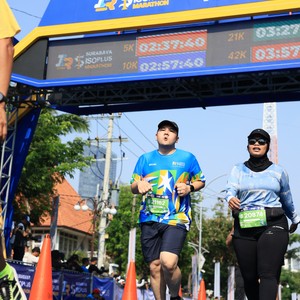 Race photo from SURABAYA ISOPLUS MARATHON 2026