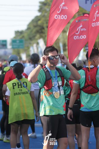 Race photo from Jabar Run 10K 2024