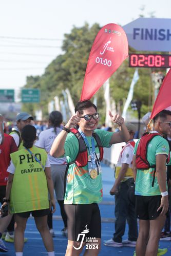 Race photo from Jabar Run 10K 2024
