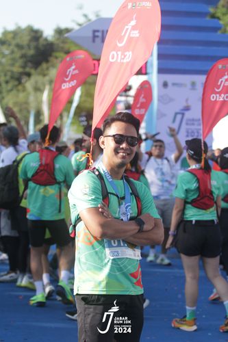 Race photo from Jabar Run 10K 2024