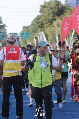 Race photo from Jabar Run 10K 2024