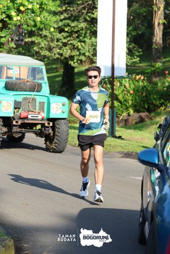 Race photo from Taman Budaya x BOGORUN 2025