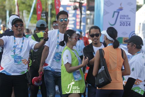 Race photo from Jabar Run 10K 2024