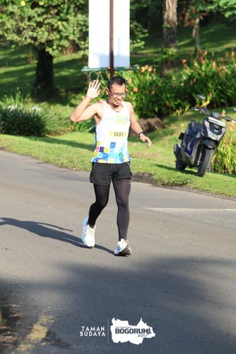 Race photo from Taman Budaya x BOGORUN 2025