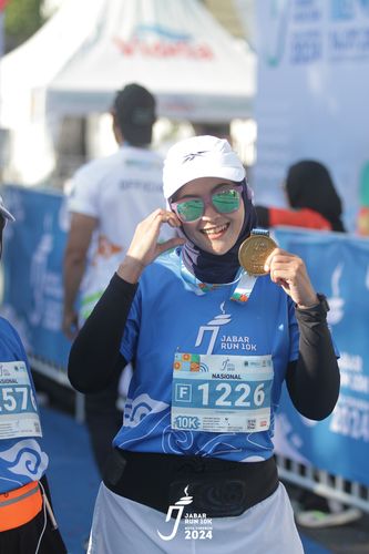 Race photo from Jabar Run 10K 2024