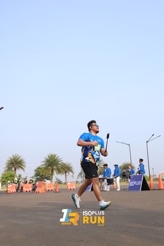 Race photo from ISOPlus Run 2024 Jakarta