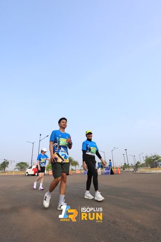Race photo from ISOPlus Run 2024 Jakarta