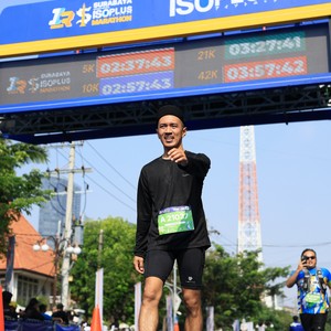 Race photo from SURABAYA ISOPLUS MARATHON 2026