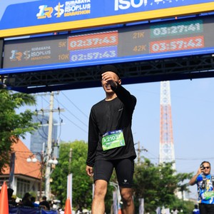 Race photo from SURABAYA ISOPLUS MARATHON 2026
