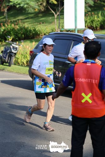 Race photo from Taman Budaya x BOGORUN 2025