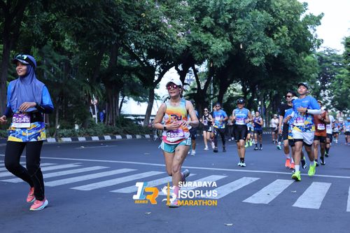 Race photo from SURABAYA ISOPLUS MARATHON 2025