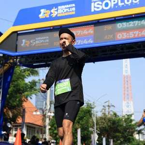 Race photo from SURABAYA ISOPLUS MARATHON 2026
