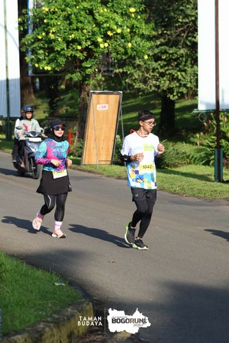 Race photo from Taman Budaya x BOGORUN 2025