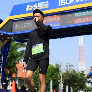 Race photo from SURABAYA ISOPLUS MARATHON 2026