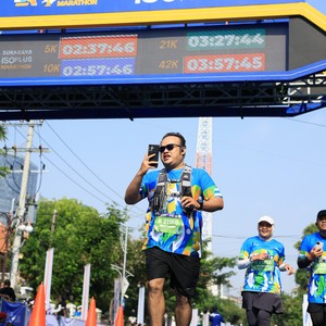 Race photo from SURABAYA ISOPLUS MARATHON 2026