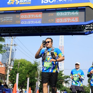 Race photo from SURABAYA ISOPLUS MARATHON 2026