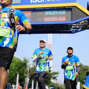 Race photo from SURABAYA ISOPLUS MARATHON 2026