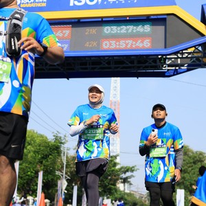 Race photo from SURABAYA ISOPLUS MARATHON 2026