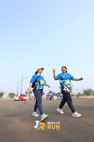 Race photo from ISOPlus Run 2024 Jakarta