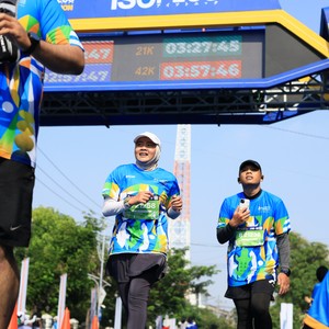 Race photo from SURABAYA ISOPLUS MARATHON 2026