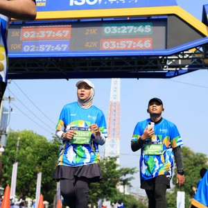 Race photo from SURABAYA ISOPLUS MARATHON 2026