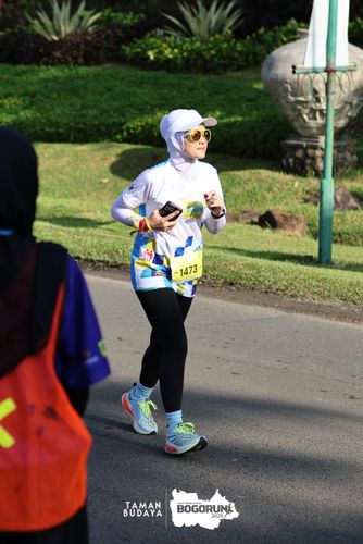Race photo from Taman Budaya x BOGORUN 2025