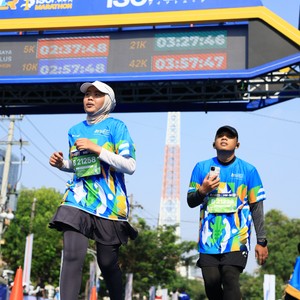 Race photo from SURABAYA ISOPLUS MARATHON 2026