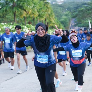 Race photo from BOGORUN 2026