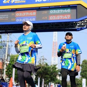 Race photo from SURABAYA ISOPLUS MARATHON 2026