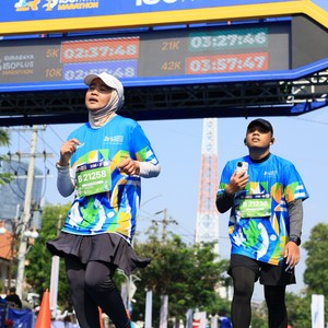 Race photo from SURABAYA ISOPLUS MARATHON 2026