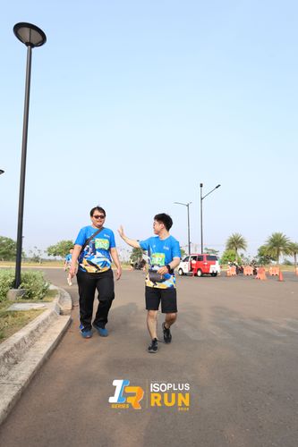 Race photo from ISOPlus Run 2024 Jakarta
