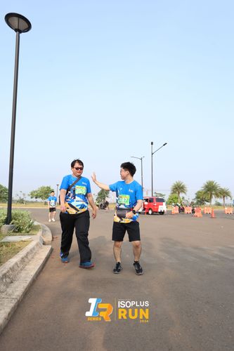 Race photo from ISOPlus Run 2024 Jakarta