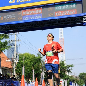 Race photo from SURABAYA ISOPLUS MARATHON 2026