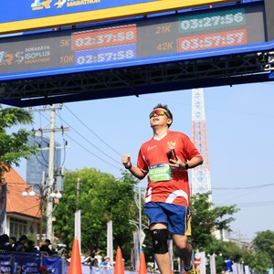 Race photo from SURABAYA ISOPLUS MARATHON 2026