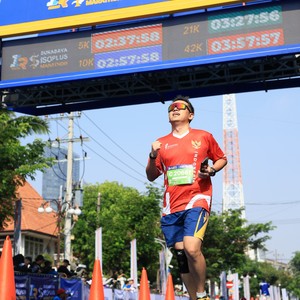 Race photo from SURABAYA ISOPLUS MARATHON 2026
