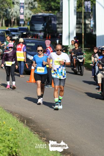 Race photo from Taman Budaya x BOGORUN 2025