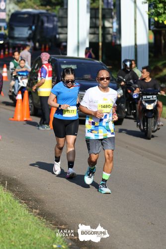 Race photo from Taman Budaya x BOGORUN 2025