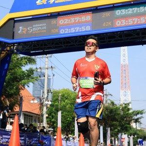 Race photo from SURABAYA ISOPLUS MARATHON 2026