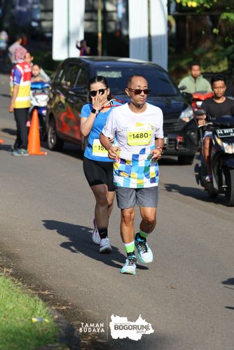 Race photo from Taman Budaya x BOGORUN 2025