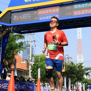 Race photo from SURABAYA ISOPLUS MARATHON 2026