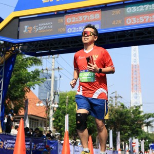 Race photo from SURABAYA ISOPLUS MARATHON 2026