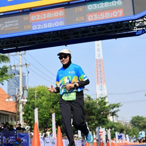 Race photo from SURABAYA ISOPLUS MARATHON 2026