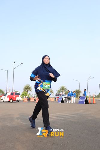 Race photo from ISOPlus Run 2024 Jakarta