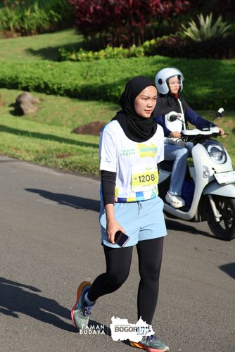 Race photo from Taman Budaya x BOGORUN 2025