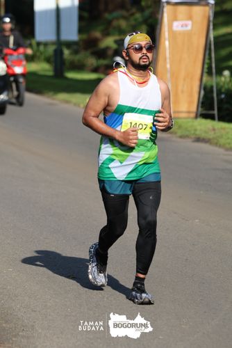 Race photo from Taman Budaya x BOGORUN 2025